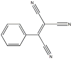 1,1,2-Ethenetricarbonitrile,2-phenyl- Structure