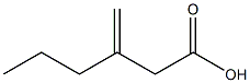 Hexanoic acid, 3-methylene- 구조식 이미지