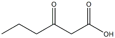 Hexanoic acid, 3-oxo- Structure