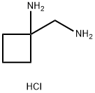 1-(Aminomethyl)cyclobutanamine dihydrochloride Structure