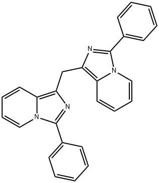 bis(3-phenylimidazo[1,5-a]pyridin-1-yl)methane Structure