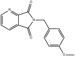 6-(4-methoxybenzyl)-5H-pyrrolo[3,4-b]pyridine-5,7(6H)-dione 구조식 이미지