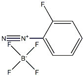 Benzenediazonium, 2-fluoro-, tetrafluoroborate(1-) 구조식 이미지