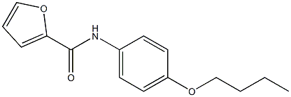 N-(4-butoxyphenyl)furan-2-carboxamide Structure