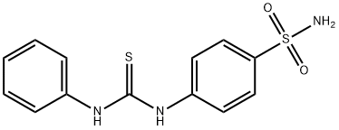 4-[(anilinocarbonothioyl)amino]benzenesulfonamide 구조식 이미지