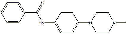 N-[4-(4-methylpiperazin-1-yl)phenyl]benzamide Structure