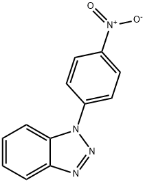 1-(4-nitrophenyl)-1H-1,2,3-benzotriazole 구조식 이미지