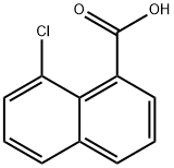 8-chloronaphthalene-1-carboxylic acid Structure