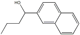 1-(2-Naphthyl)-1-butanol Structure