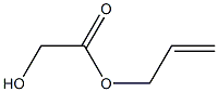 Acetic acid, hydroxy-, 2-propenyl ester Structure