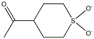 1-(1,1-dioxidotetrahydro-2H-thiopyran-4-yl)ethanone 구조식 이미지