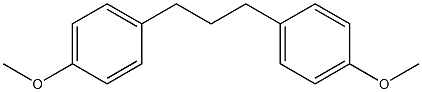 Benzene, 1,1'-(1,3-propanediyl)bis[4-methoxy- Structure