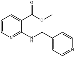 Methyl 2-((pyridin-4-ylmethyl)amino)nicotinate Structure