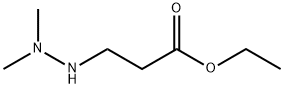 ethyl 3-(2,2-dimethylhydrazinyl)propanoate 구조식 이미지