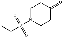1-(ETHANESULFONYL)PIPERIDIN-4-ONE 구조식 이미지