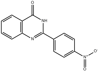 4(1H)-Quinazolinone, 2-(4-nitrophenyl)- Structure
