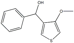 (4-METHOXYTHIOPHEN-3-YL)(PHENYL)METHANOL Structure