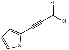 3-(thiophen-2-yl)prop-2-ynoic acid 구조식 이미지