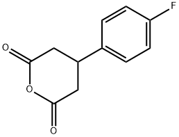 4-(4-fluorophenyl)tetrahydropyran-2,6-dione 구조식 이미지