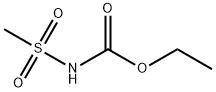 Carbamic acid, (methylsulfonyl)-, ethyl ester Structure