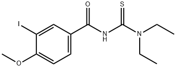 N-[(diethylamino)carbonothioyl]-3-iodo-4-methoxybenzamide Structure