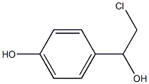 4-(2-chloro-1-hydroxyethyl)phenol Structure