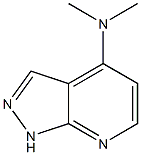 1H-Pyrazolo[3,4-b]pyridin-4-amine,N,N-dimethyl- Structure