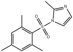 1-(mesitylsulfonyl)-2-methyl-1H-imidazole 구조식 이미지