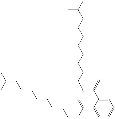 bis(9-methyldecyl) benzene-1,2-dicarboxylate Structure