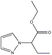 ethyl 2-(1H-pyrazol-1-yl)butanoate 구조식 이미지