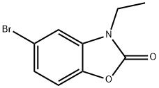 5-BROMO-3-ETHYLBENZO[D]OXAZOL-2(3H)-ONE Structure