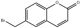 2H-1-Benzopyran-2-one, 6-(bromomethyl)- 구조식 이미지