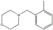 4-[(2-methylphenyl)methyl]morpholine 구조식 이미지