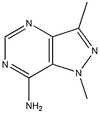 1H-Pyrazolo[4,3-d]pyrimidin-7-amine,1,3-dimethyl- Structure