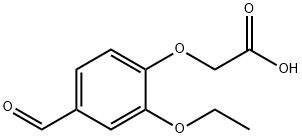 2-(2-Ethoxy-4-formylphenoxy)acetic acid Structure