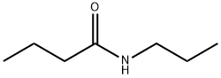 Butyramide, N-propyl- Structure