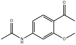 N-(4-acetyl-3-methoxyphenyl)acetamide Structure