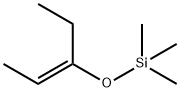 Silane, [[(1E)-1-ethyl-1-propenyl]oxy]trimethyl- 구조식 이미지