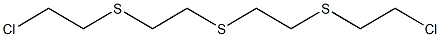 Ethane,1,1'-thiobis[2-[(2-chloroethyl)thio]- Structure
