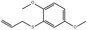 ALLYL(2,5-DIMETHOXYPHENYL)SULFANE Structure
