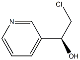 (S)-2-Chloro-1-(3-pyridyl)ethanol 구조식 이미지