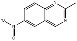 2-METHYL-6-NITROQUINAZOLINE Structure