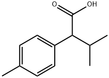 3-methyl-2-(4-methylphenyl)butanoic acid Structure