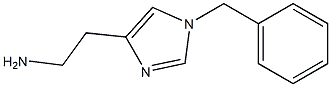 2-(1-benzylimidazol-4-yl)ethanamine 구조식 이미지