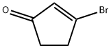 3-Bromocyclopent-2-enone Structure