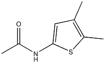 N-(4,5-dimethylthiophen-2-yl)acetamide Structure