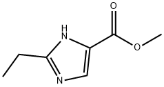 METHYL 2-ETHYL-1H-IMIDAZOLE-4-CARBOXYLATE 구조식 이미지