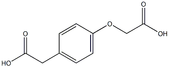 (4-Carboxymethoxy-phenyl)-acetic acid Structure