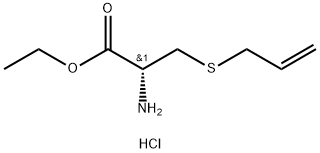 Cbz-S-2-propenyl-L-Cysteine ethyl ester hydrochloride Structure