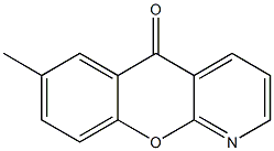 5H-[1]Benzopyrano[2,3-b]pyridin-5-one, 7-methyl- Structure